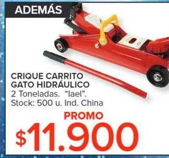Carrefour Crique carrito gato hidráulico oferta