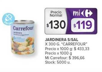 Carrefour Jardinera s sal oferta