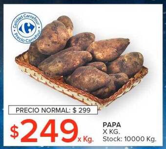 Carrefour Papa oferta
