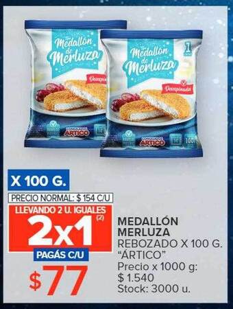 Carrefour Medallón merluza rebozado oferta