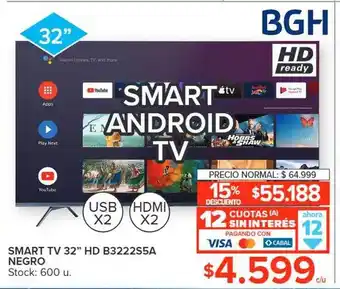 Carrefour Smart tv 32 oferta