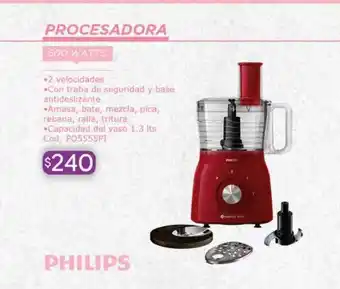 Cuotas del Sur Procesadora philips oferta