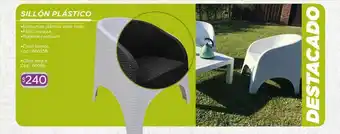 Sillón plástico
