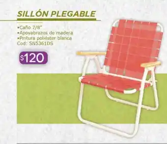 Cuotas del Sur Sillón plegable oferta
