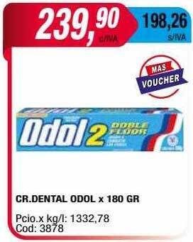 Maxiconsumo Cr.dental odol oferta