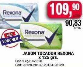 Maxiconsumo Jabon tocador rexona oferta