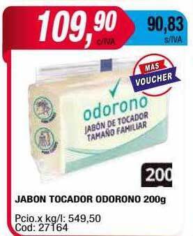 Maxiconsumo Jabon tocador odorono oferta