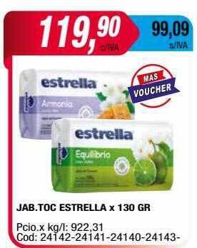 Maxiconsumo Jab.toc estrella oferta