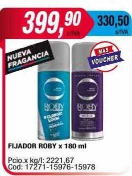 Maxiconsumo Fijador roby oferta