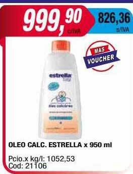 Maxiconsumo Oleo calc. estrella oferta