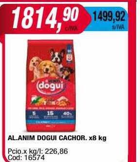 Maxiconsumo Al.anim dogui cachor oferta