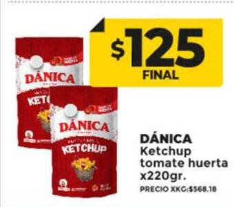 Supermayorista Vital Dánica ketchup tomate huerta oferta