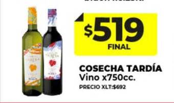 Supermayorista Vital Cosecha tardia vino oferta