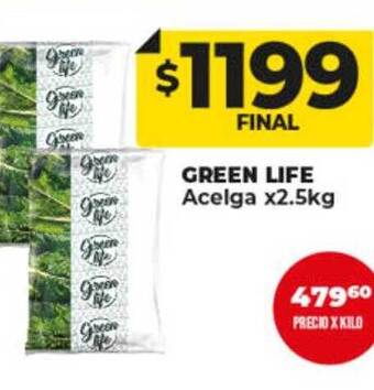 Supermayorista Vital Green life acelga oferta