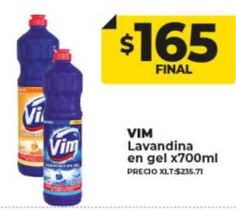 Supermayorista Vital Vim lavandina en gel oferta