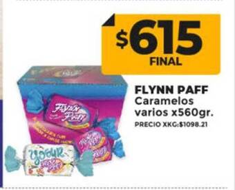 Supermayorista Vital Flynn paff caramelos varios oferta