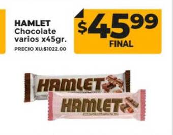 Supermayorista Vital Hamlet chocolate varios oferta