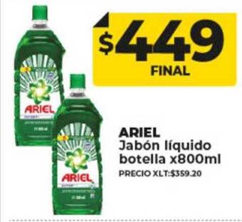 Supermayorista Vital Ariel jabón liquido oferta