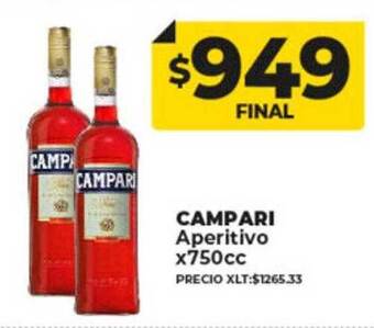 Supermayorista Vital Campari aperitivo oferta