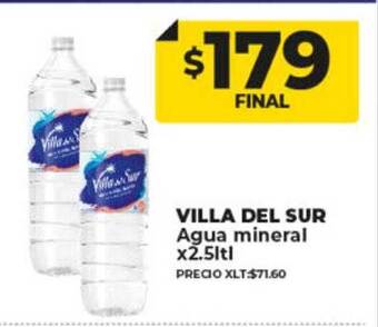 Supermayorista Vital Villa del sur agua mineral oferta