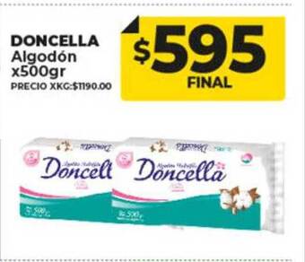 Supermayorista Vital Doncella algodón oferta