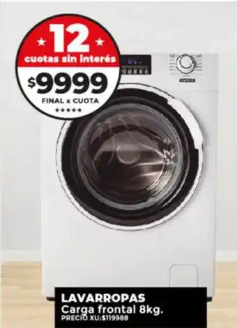 Supermayorista Vital Lavarropas carga frontal oferta