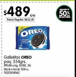 Jumbo Galletas oreo 354g oferta