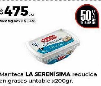 Disco Manteca la serenísima x 200g oferta