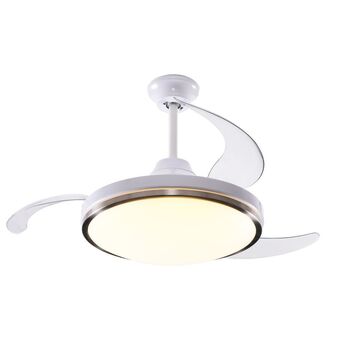 Frávega Ventilador de techo peabody pe-vtra420b blanco oferta