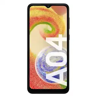 Coto Celular libre samsung a04 4g lte 6.5" negro oferta