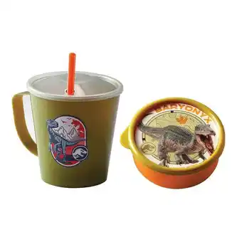Avon Set x2 jurassic world - contenedor redondo + manson jar oferta