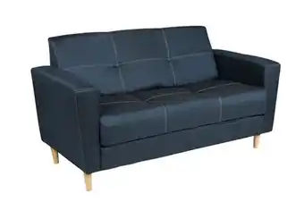 Monumental Hogar Sofa chera paris 3 cuerpos chenille negro oferta
