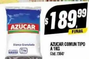Supermercados Yaguar Azucar Comun Tipo A 1 kg. oferta