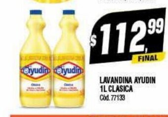 Supermercados Yaguar Lavandina Ayudín 1L Clasica oferta