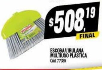 Supermercados Yaguar Escoba Virulana Multiuso Plastica oferta