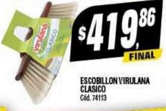 Supermercados Yaguar Escobillon Virulana Clasico oferta