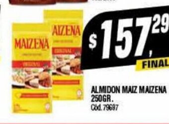 Supermercados Yaguar Almidon Maiz Maizena 250gr oferta