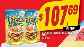 Supermercados Yaguar Mayonesa Danica Fiesta 250gr. d//pack oferta