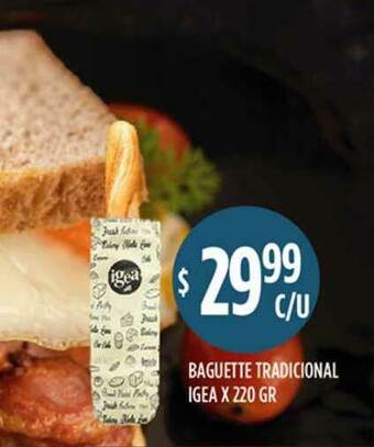 Igea Baguette Tradicional x 220gr