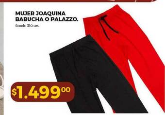 Super MAMI Mujer Joaquina Babucha O Palazzo oferta