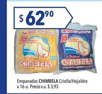 Hergo Empanadas Chimbella Criolla Hojaldre x 16u oferta