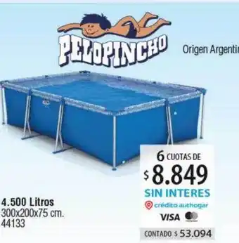 Authogar 4.500 litros pelopincho oferta