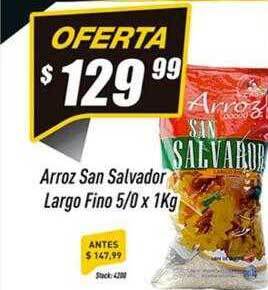 Supermercados Comodin Arroz san salvador largo fino oferta