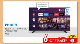 La Anonima Philips led tv 43 oferta