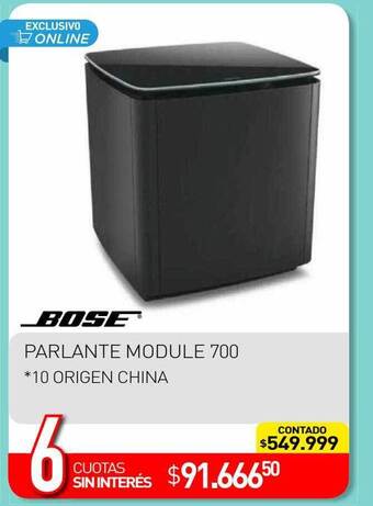 La Anonima Bose parlante module 700 oferta