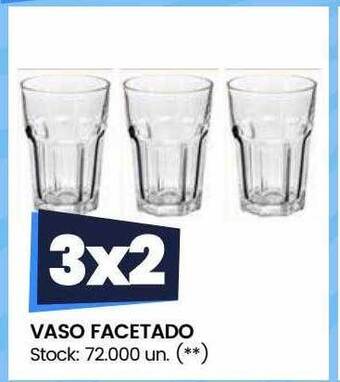 Changomas Vaso facetado oferta