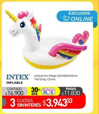 La Anonima Intex inflable oferta