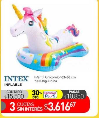 La Anonima Intex inflable oferta