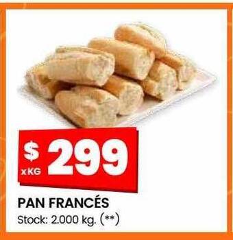 Changomas Pan francés oferta