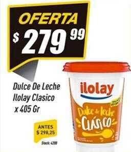 Supermercados Comodin Dulce de leche ilolay clasico oferta